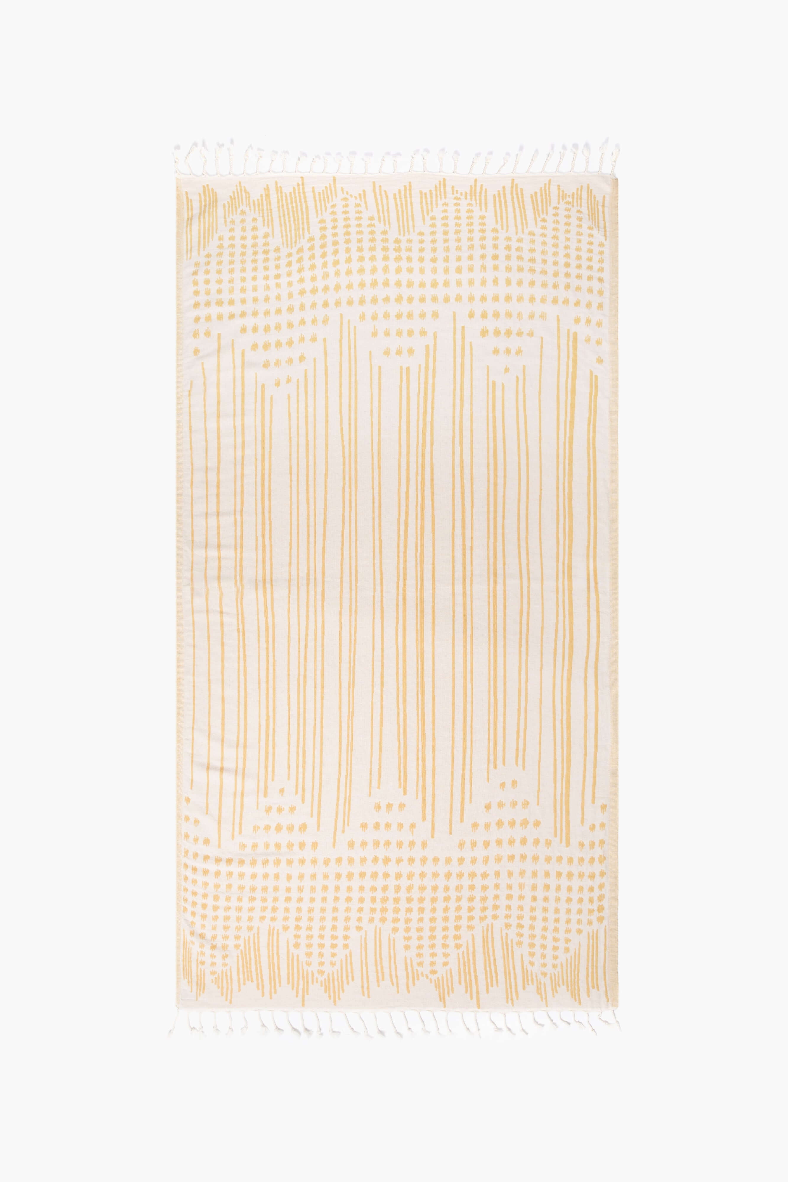 Back side of Turkish cotton Honey Beach Towel